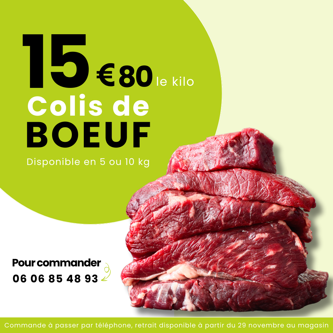 Colis de boeuf